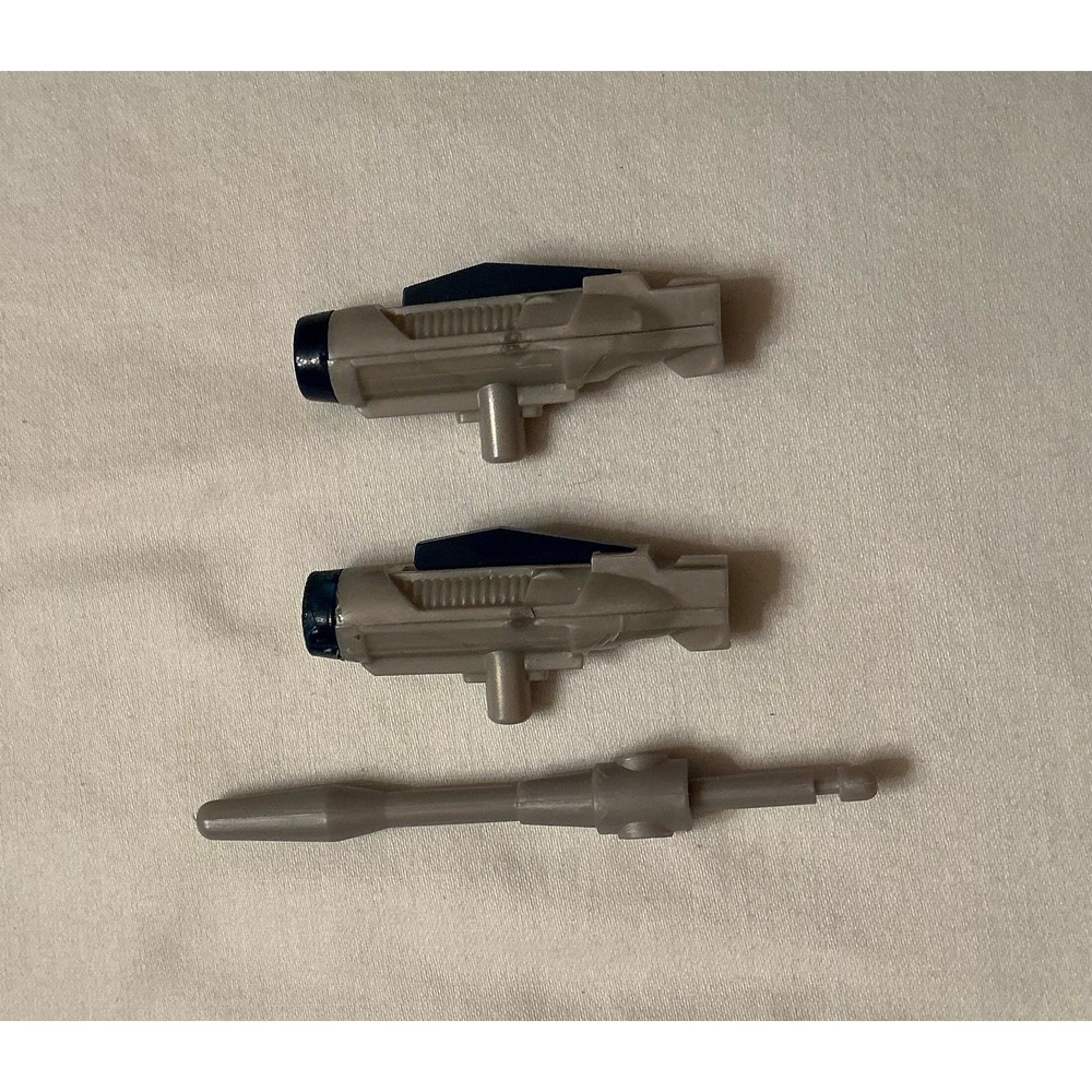 G1 TRANSFORMERS STARSCREAM PARTS‎ WEAPONS LOT - 2 MISSILE LAUNCHERS 1 MISSILE